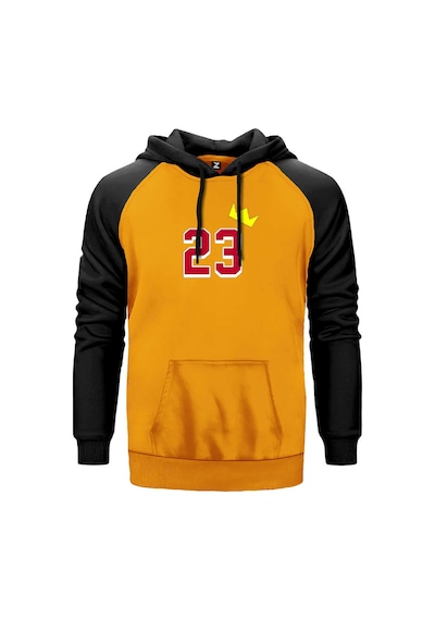 Michael Jordn 23 King Sarı Renk Reglan Kol Sweatshirt Sarı