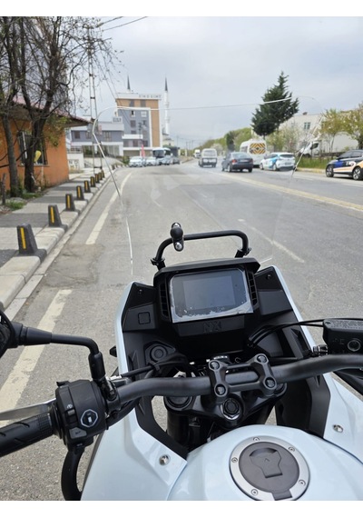 Motocam Honda Nx 500 Ön Cam 2025-2026 Model 48cm Şeffaf Renkli 4mm Uzun