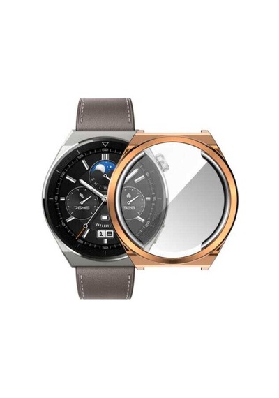 Huawei Watch Gt 3 Pro 43mm Mbz Watch Gard 02 Koruyucu Silikon - Gümüş