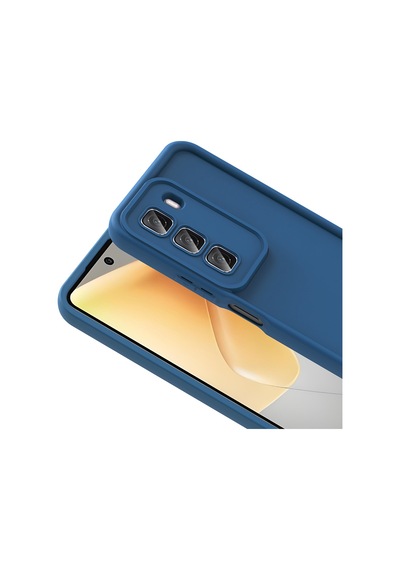 Zore İnfinix Hot 50 4g Kılıf Kamera Korumalı Msra Ananas Kapak - Siyah Siyah
