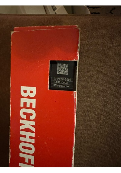 Beckhoff Digital İ/ö Module Epp1018-0002