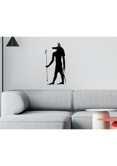 Bk Home Mısır Tanrısı Tasarımlı Duvar Sticker-1
