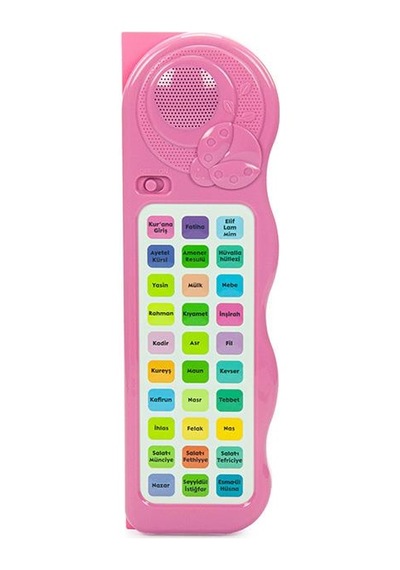 Eğitici Sesli Kısa Sûreler Ve Dualar Cihazı - Pembe