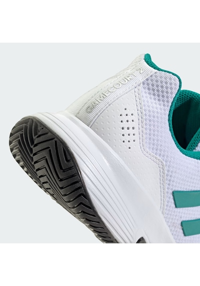 Adidas Gamecourt 2 Erkek Tenis Ayakkabısı Ftwwht/purtea/cblack