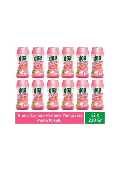 Pudra Kokulu 12 Li Dev Ekonomik Paket Çamaşır Parfümü Mis Gibi Kalıcı Ferahlık 210 Gr - 880594310 Diğer