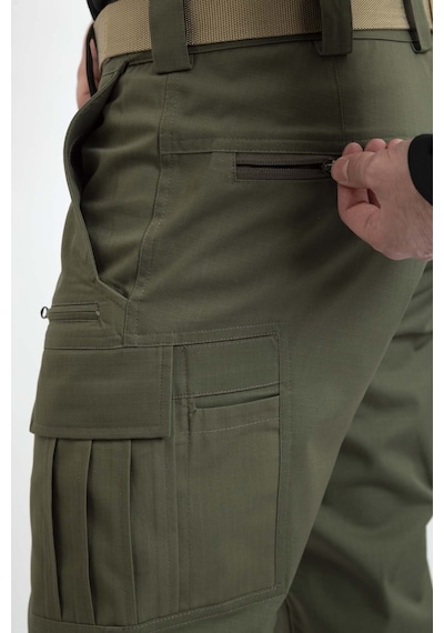 Vav Wear Taktik Kargo Pantolon Erkek Terletmez Dayanıklı 4 Mevsim Tactec15flex Haki