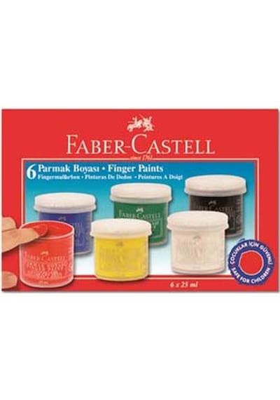 Faber Castell 6'lı Parmak Boya