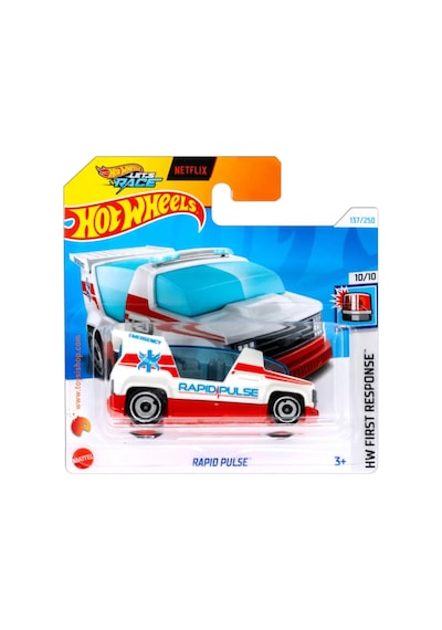 Hot Wheels Tekli Arabalar Regular Rapid Pulse Hry68 Beyaz - Kırmızı
