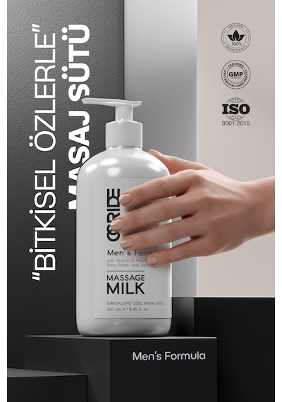 Men S Formula Doğal İçerikli Erkek Masaj Sütü 250 Ml Nemlendirici Ve Ferahlatıcı Bakım Masaj Yağı