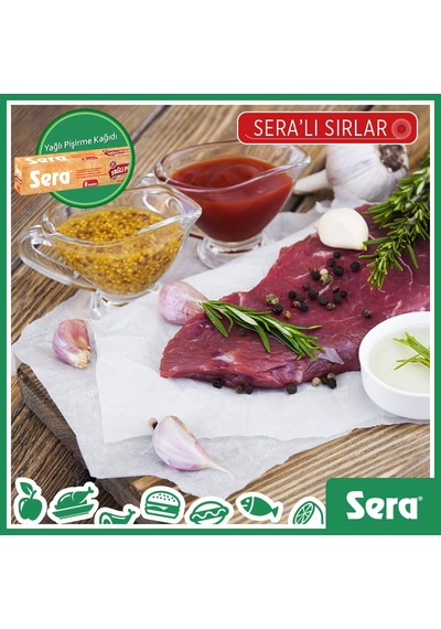 Sera Yağlı Pişirme Kağıdı 16'lı X6 Paket
