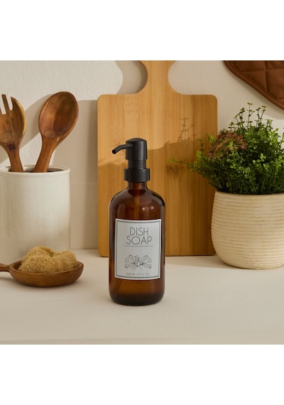Karaca Home Bottle Dish Soap Sıvı Sabunluk / Deterjanlık Kahverengi