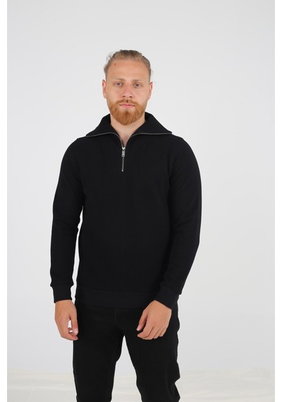 Brango 95015 Erkek Sweat Shirt Siyah