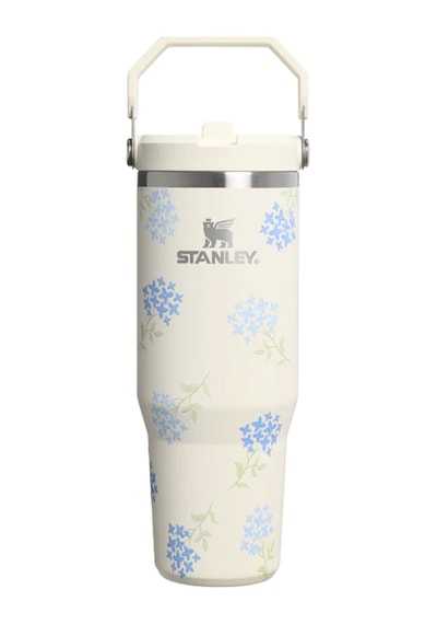 Stanley The Iceflow Flip Straw 2.0 Tumbler 0.89 L Antique Florets Krem