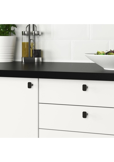 Ikea Hackås 2'li Mobilya Kulpu 15 Mm Siyah