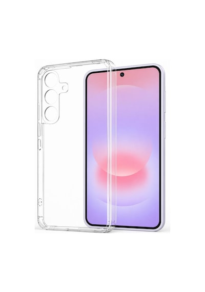 Samsung Galaxy A37 İle Uyumlu Kılıf Şeffaf Kamera Korumalı 3d