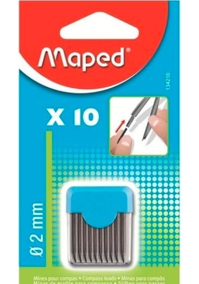Maped 134210 Pergel Ucu 2 MM 10'lu