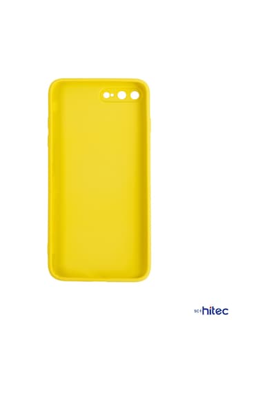 ScHitec Deluxe Apple Uyumlu iPhone 7 Plus Mat Kılıf Sarı
