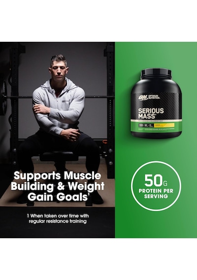Serious Mass Muz Aromalı 2.73kg 8 Servis Ahududu