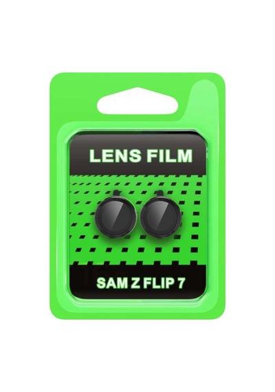 Galaxy Z Flip 7 Raze Metal Kamera Lens - Siyah
