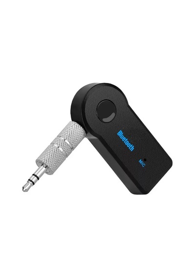 Lexroo Kablosuz Ses Alıcı Aux Girişli Bluetooth Adaptör - Siyah