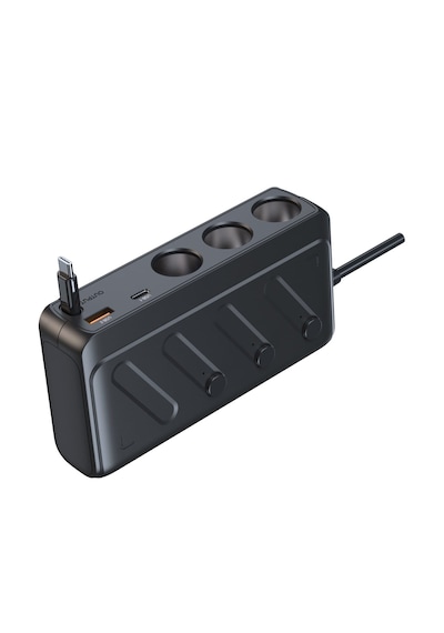 Araç Oto Çakmak Çoklayıcı Çoğaltıcı Soketi Usb Çakmaklık 187w Maks