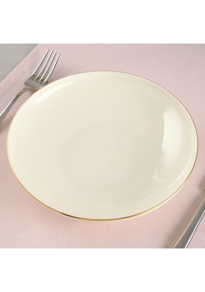 Aryıldız Hazel Gold Yemek Tabağı 21 Cm Renkli