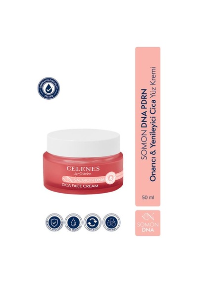 Somon Dna Pdrn Onarıcı & Yenileyici Cica Yüz Kremi, 50 Ml