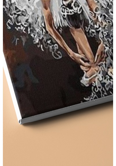 Webstyle Sayılarla Boyama Seti Kasnaklı Art Balerin 40 X 50 Cm