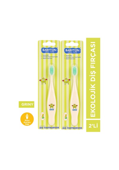 Ekolojik Diş Fırçası 2'li Set Griny