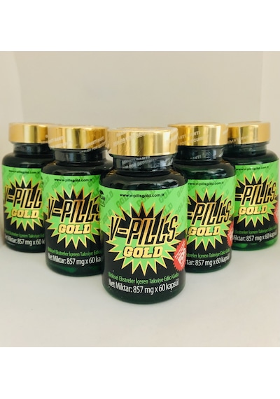 5 Kutu V Pills Gold Kapsül
