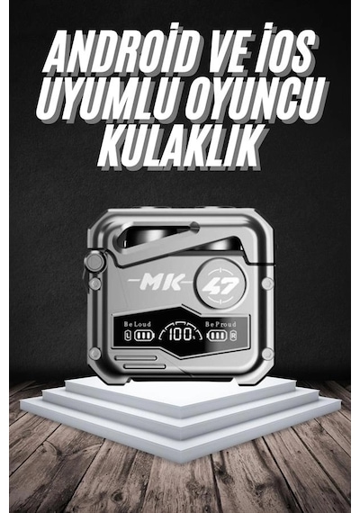 Bluetooth Kulaklık Dokunmatik Kontrol Tws Kablosuz Kulaklık Hi-fi Stereo