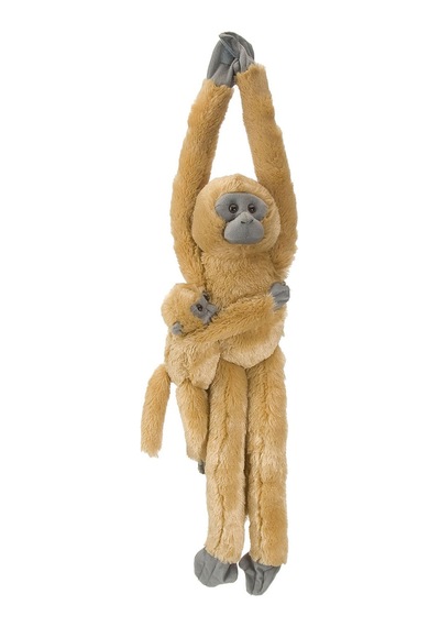 Wild Republic Asılı Yavrulu Langur Maymunu 50 Cm 15262 Çok Renkli