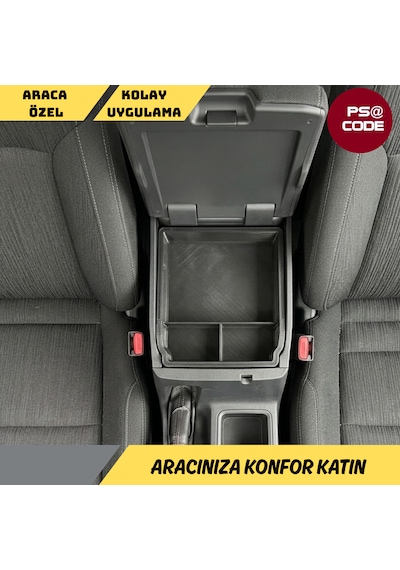 Toyota Hilux 2016-2025 İle Uyumlu, Orta Konsol Düzenleyici-organizer