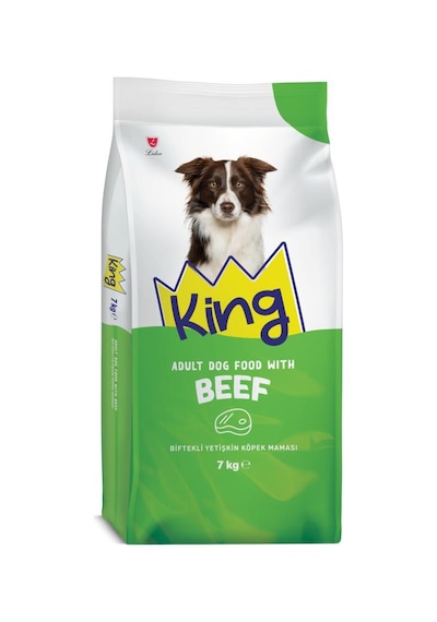 King Biftekli Yetişkin Köpek Maması 7 Kg