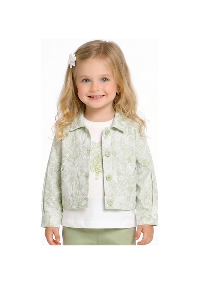 Xo Kids Kız Çocuk Ceket 1-4 Yaş 31613 Yeşil