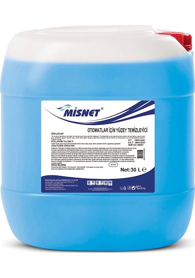 Misnet Otomat Yüzey Temizleyici 30 Kg Tekli
