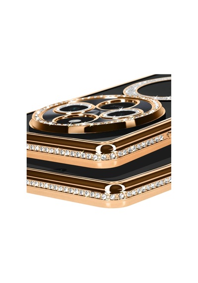 Mey İthalat Redmi 14c Joke Simli Magneticsafe Kılıf - Gold Altın