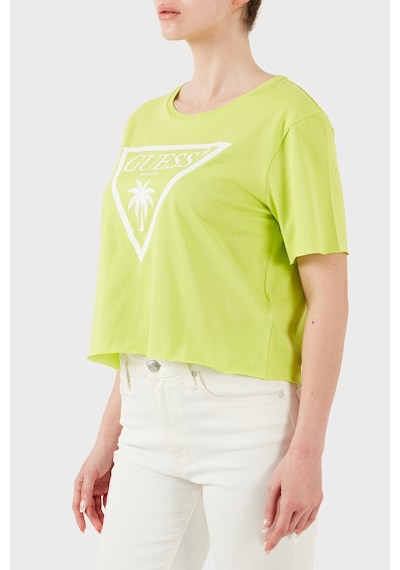 Guess Bayan Crop E02ı01 Ja914 G8bu Fıstık Yeşil Fıstık Yeşil