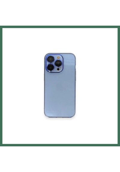 En-cag İphone 14 Pro Uyumlu Kılıf Armada Lensli Kapak - Sierra Blue Bss Sierra Mavi