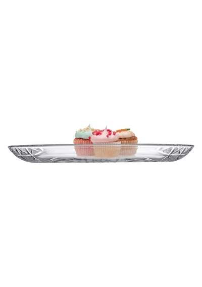 Paşabahçe Timeless Servis Tabağı 300 Mm 1 Hk Şeffaf