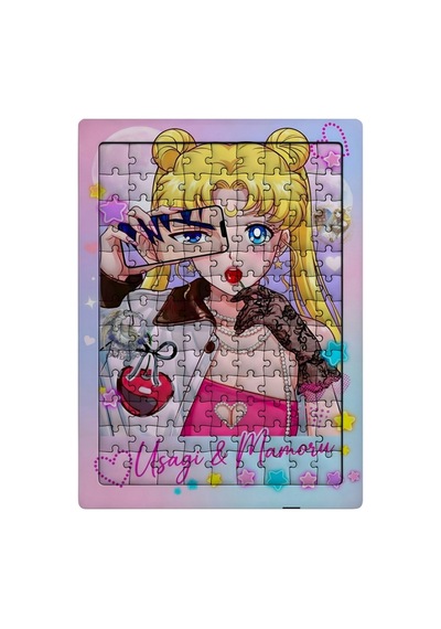 Ghostbastır Design Ay Savaşçısı 99 Parça Ayaklı Puzzle Dekoratif Çocuk Yapbozu 049