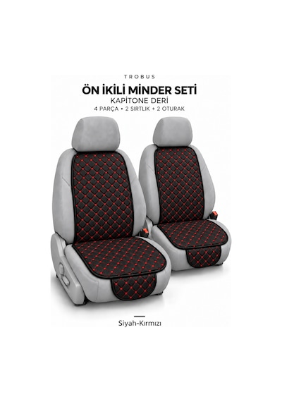 Chery Tiggo 7 Pro 2023+ Suni Deri Kapitone Minder Ön 2'li 4p 30981195