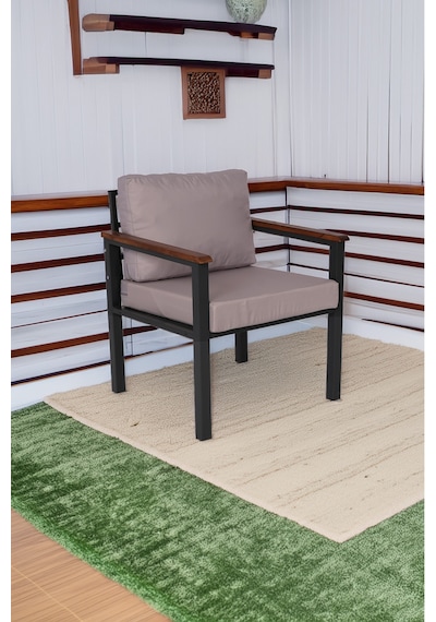 Neokas Bahce Mobilyası, Modern Balkon Mobilyası, Kafe Oturma Takımı, Teras Koltugu, 1 Tekli Koltuk Gri Neokas Bahce Mobilyası, Modern Balkon Mobilyası, Kafe Oturma Takımı, Teras Koltugu, 1 Tekli Koltuk Gri