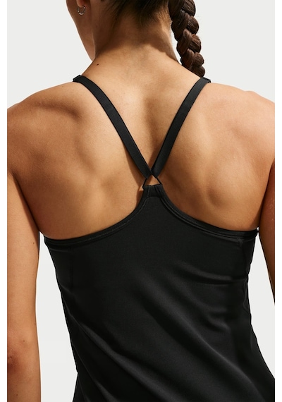 Nike Tennis Court Dri-fit Slim Fit Advantge Tennis Dress Tenis Elbisesi Siyah