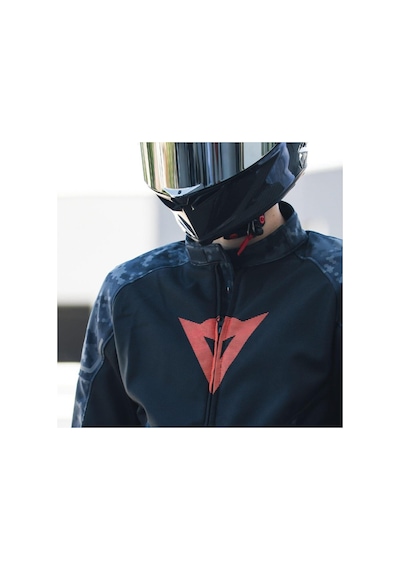Dainese İgnite Camo Black Fluo Red Air Motosiklet Montu