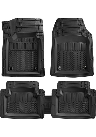 Skoda Yeti Havuzlu Universal Paspas Krom Siyah Renk