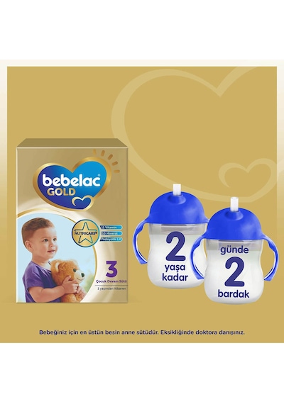 Bebelac Gold 3 Devam Sütü 800 G x 3 Adet