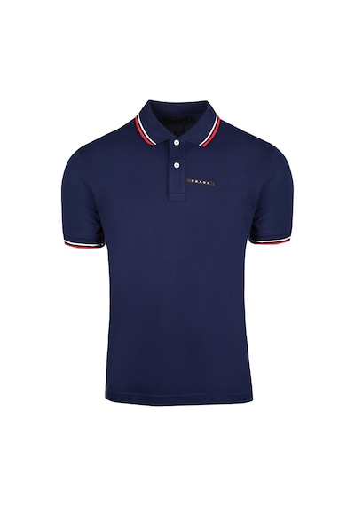 Prada Erkek Polo Yaka T-shırt Sjn256-322-f0sjb Lacivert