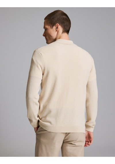 Pierre Cardin Bej Regular Fit Triko Hırka 50330129-vr011