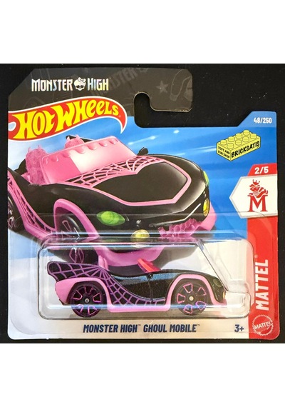 Hot Wheels Tekli Arabalar Monster High Ghoul Mobile Jjk93 Mattel Çok Renkli